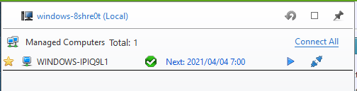 Connected Host Marked