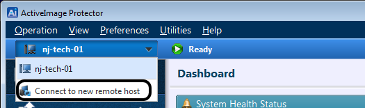 Connect to New Remote Host